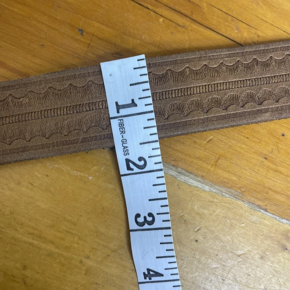 Bryce Canon‎ Trading Post Mens Genuine Top Grain Leather Belt Size 44 USA-Made